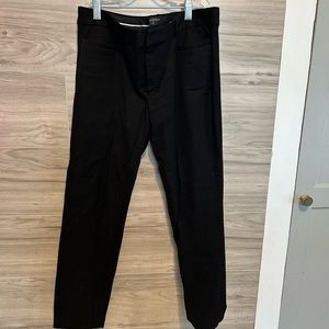 Banana republic black chino pants- size 8
